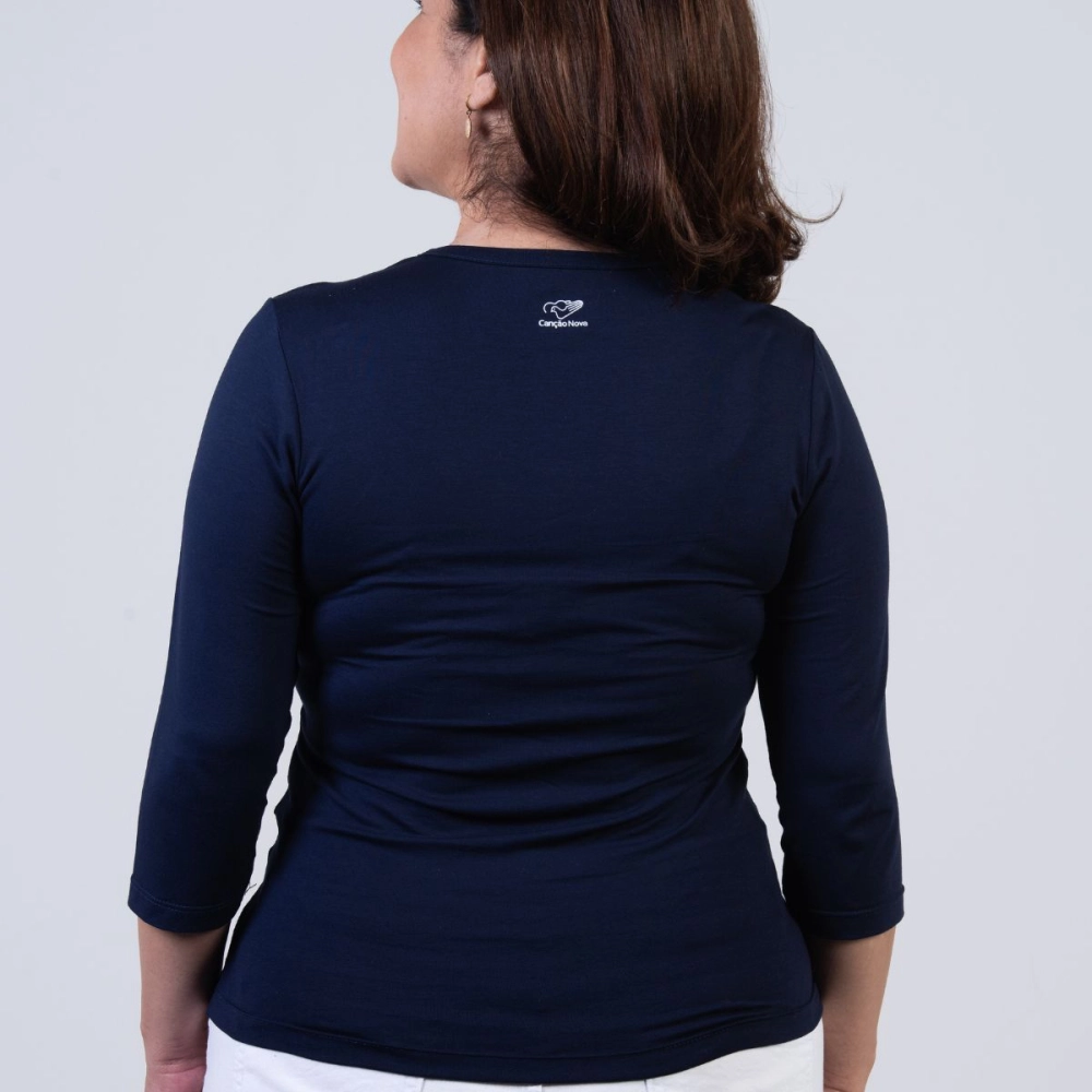 Blusa Virtudes de Nossa Senhora Blusa Virtudes de Nossa Senhora