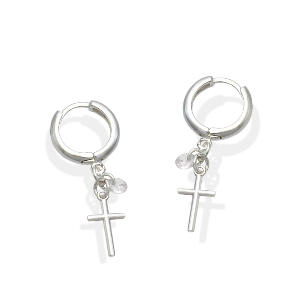 Brinco Cruz Perseverantes - Prata Brinco Cruz Perseverantes - Prata
