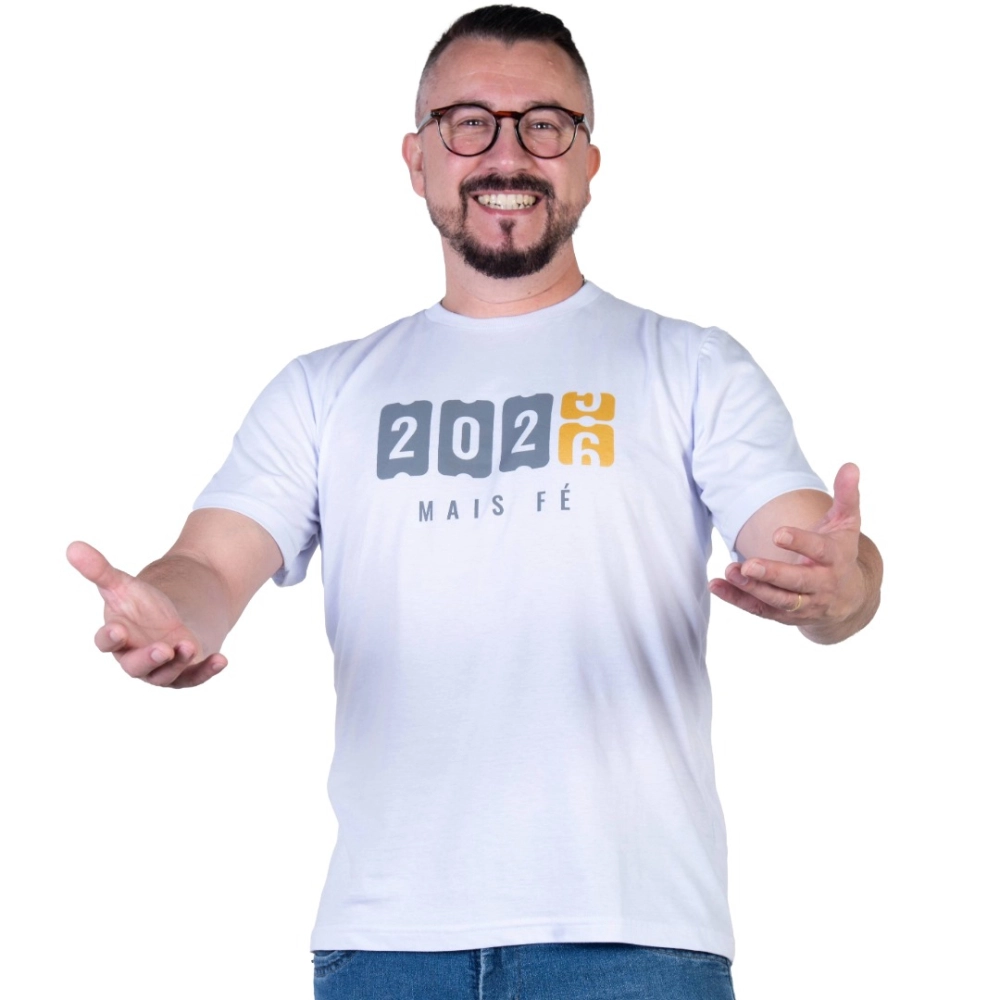 Camiseta Ano Novo Camiseta Ano Novo