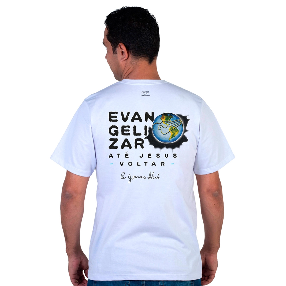 Camiseta Evangelizar Até Jesus Voltar
