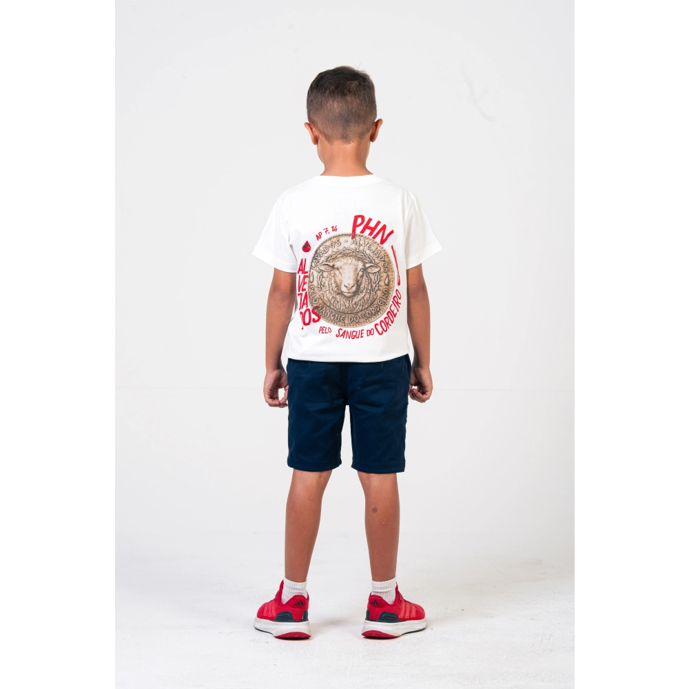 Camiseta Infantil PHN 2026 - Alvejados Pelo Sangue do Cordeiro
