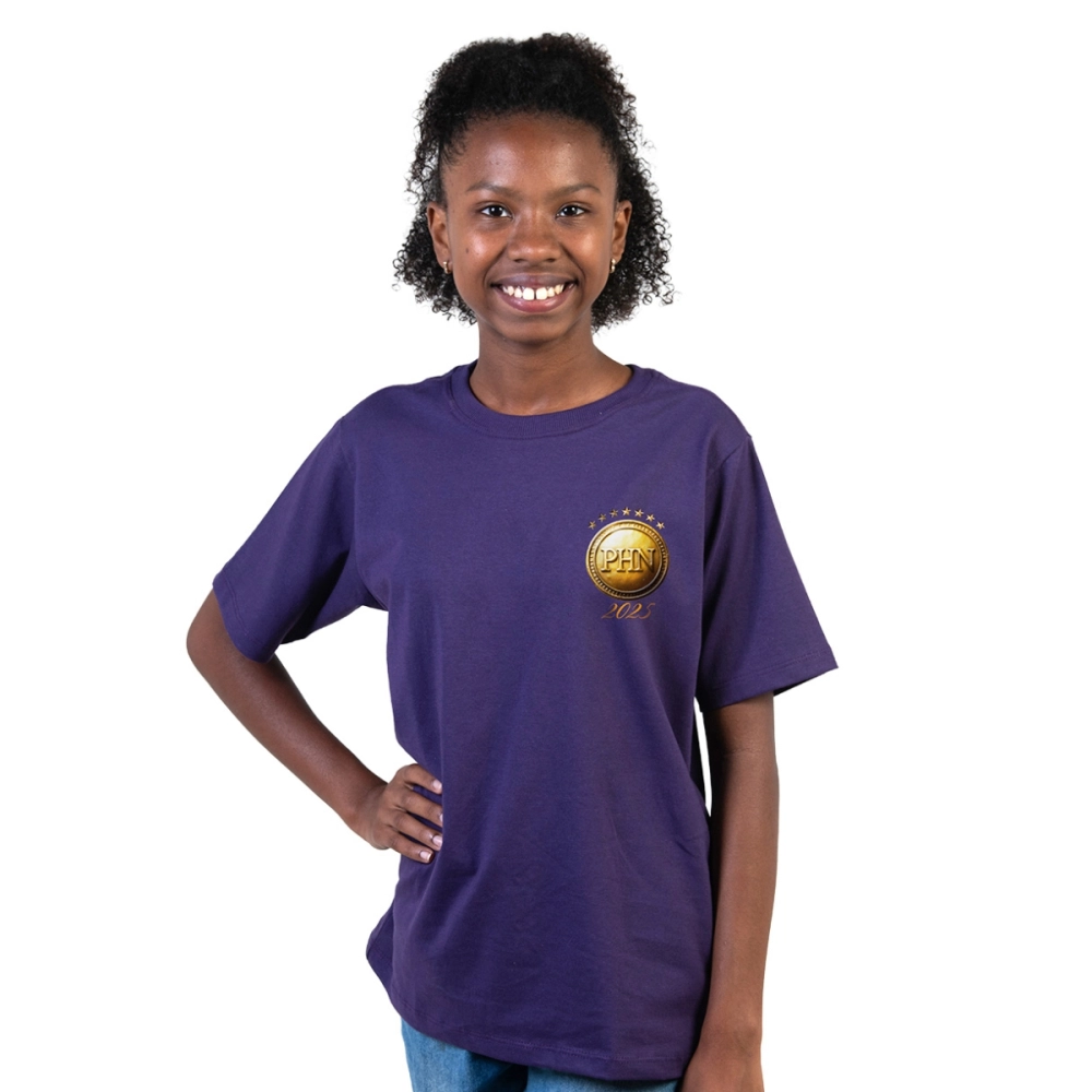 Camiseta Juvenil PHN 2025 - Salvação, Esperança e Júbilo