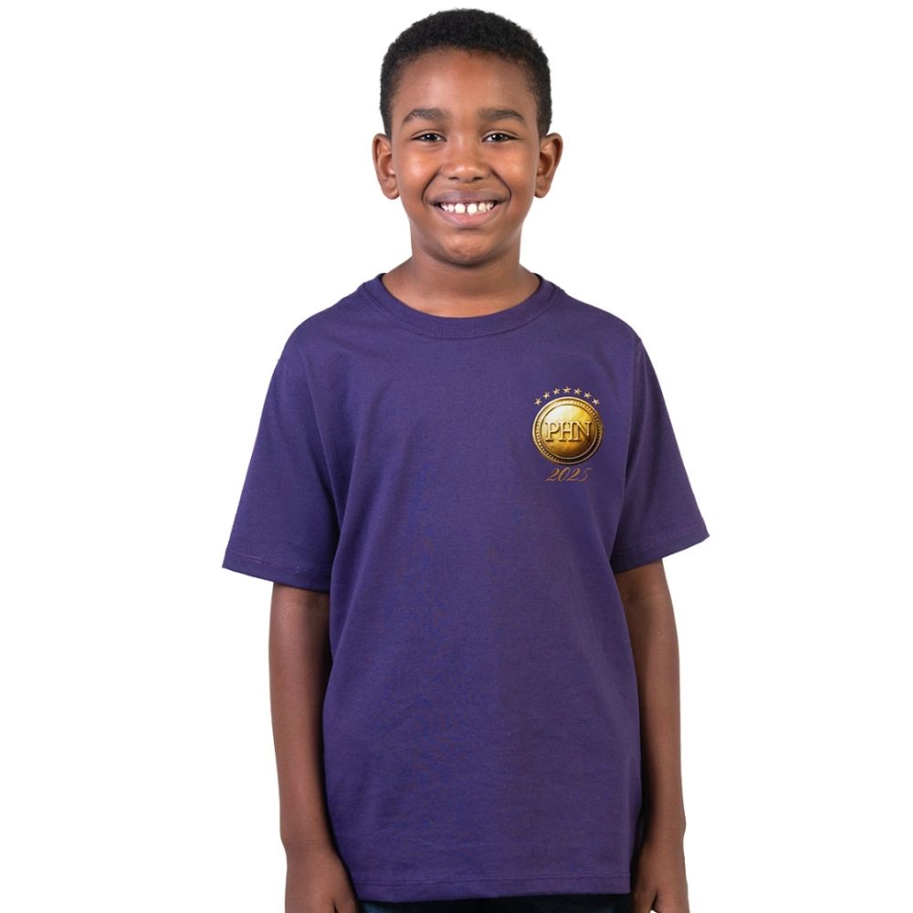 Camiseta Juvenil PHN 2025 - Salvação, Esperança e Júbilo