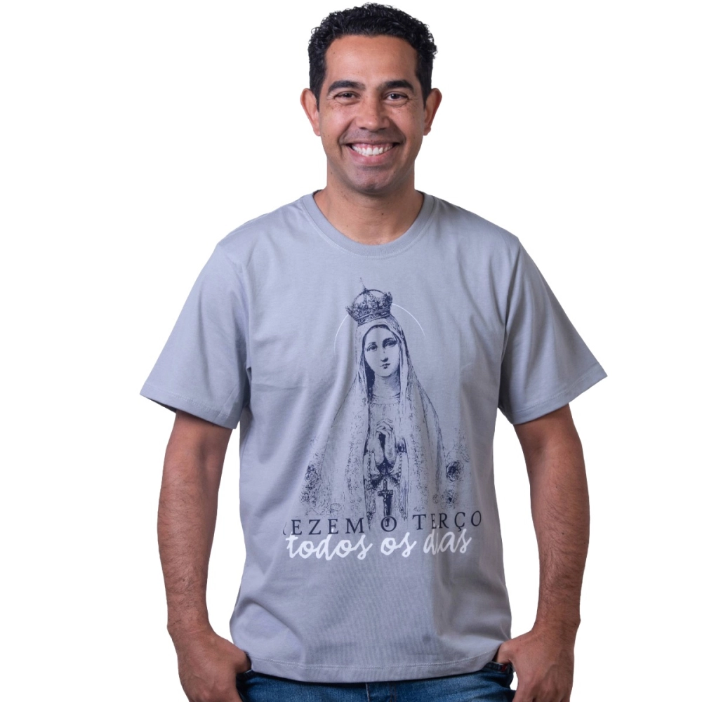 Camiseta Nossa Senhora de Fátima Camiseta Nossa Senhora de Fátima