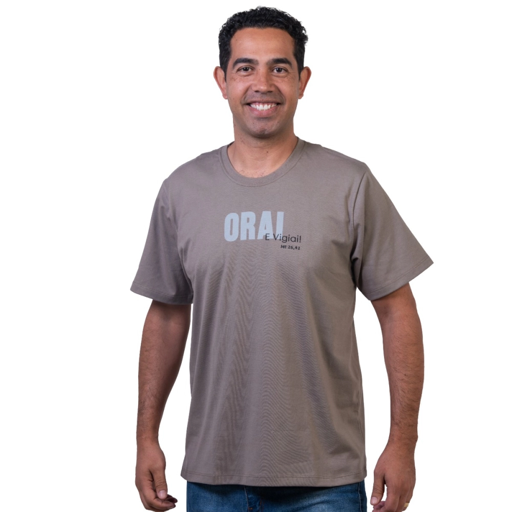 Camiseta Orai e Vigiai