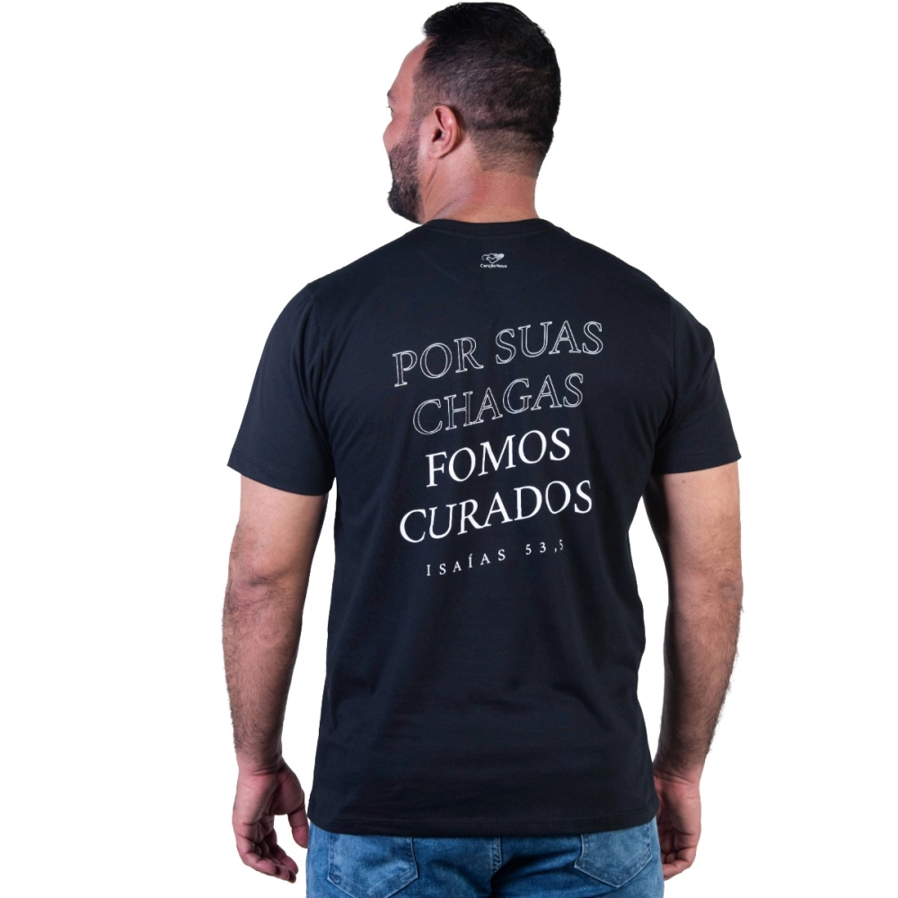 Camiseta Por Suas Chagas Fomos Curados (Semana Santa) Camiseta Por Suas Chagas Fomos Curados (Semana Santa)