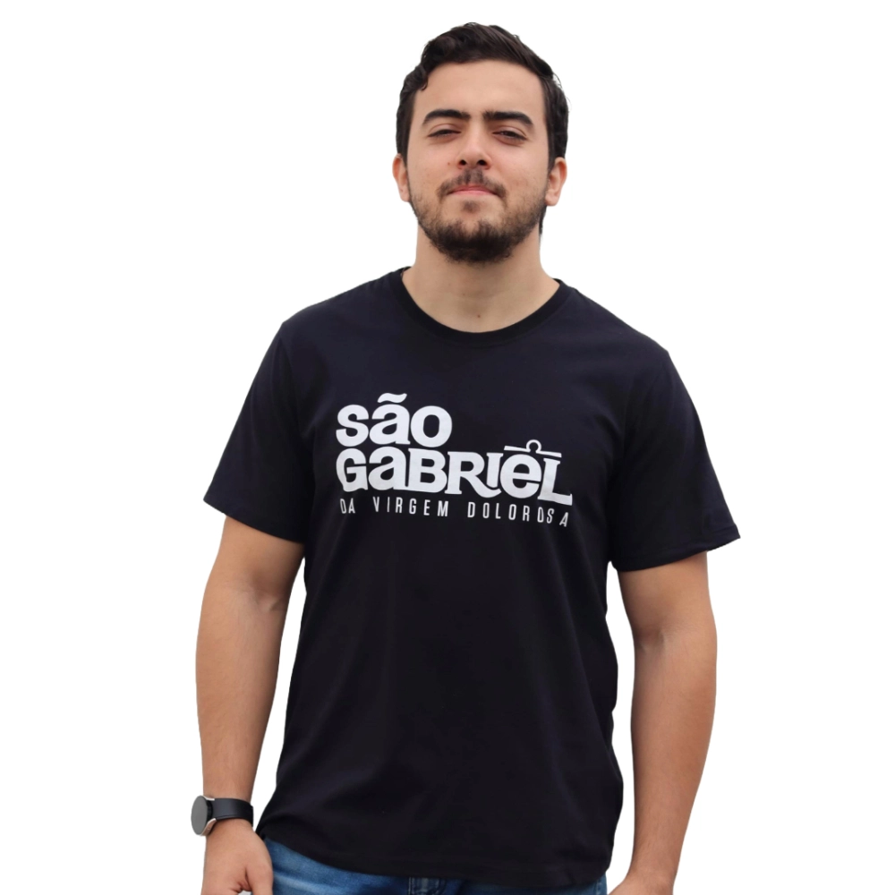 Camiseta São Gabriel da Virgem Dolorosa Camiseta São Gabriel da Virgem Dolorosa