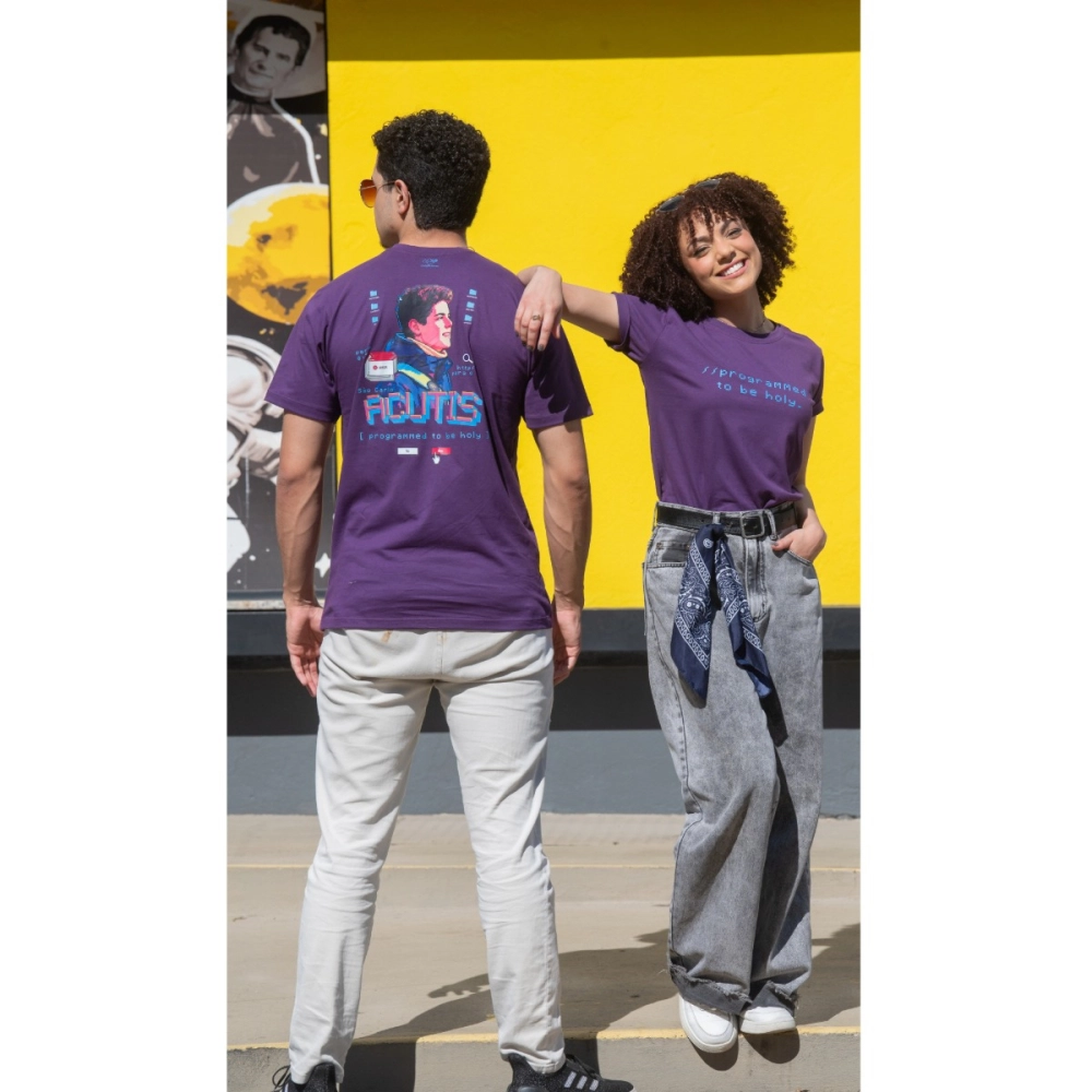 Camiseta São Carlo Acutis Camiseta São Carlo Acutis