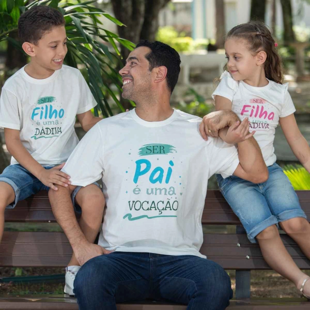 Camiseta Ser Pai é uma Vocação Camiseta Ser Pai é uma Vocação
