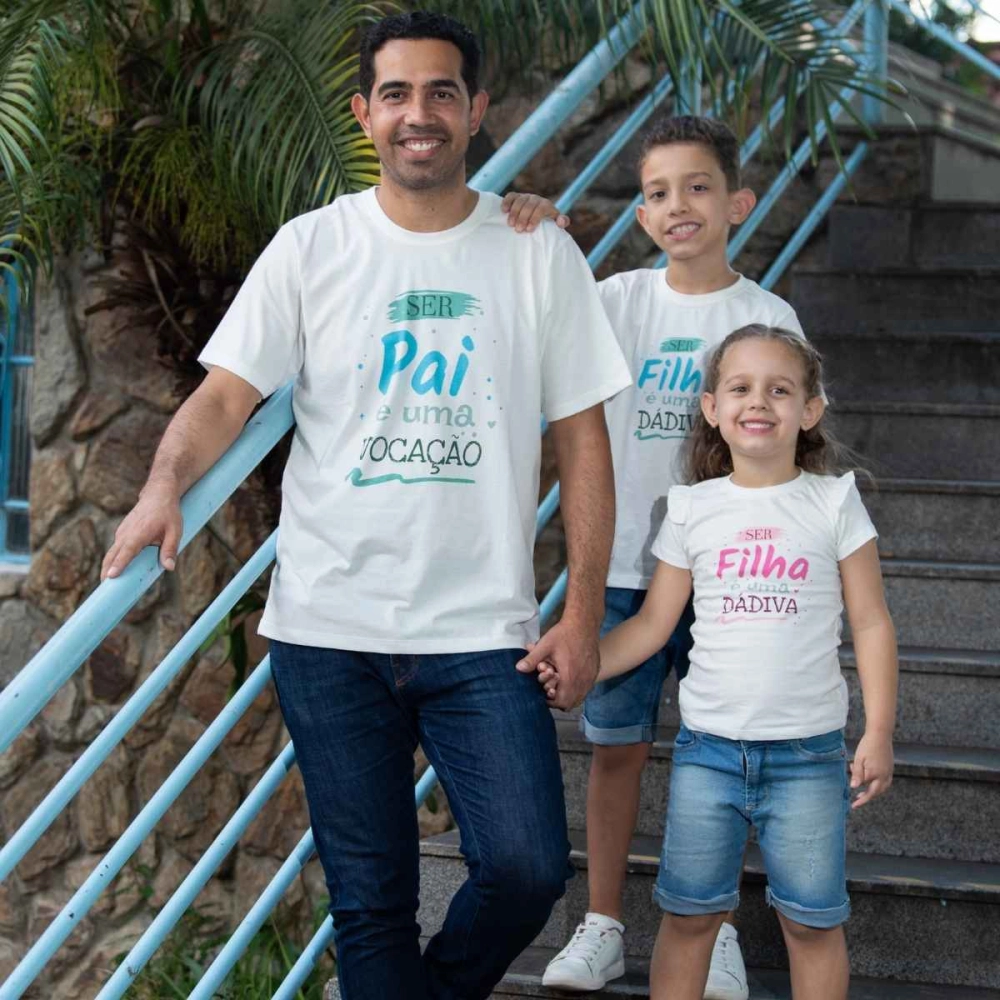 Camiseta Ser Pai é uma Vocação Camiseta Ser Pai é uma Vocação