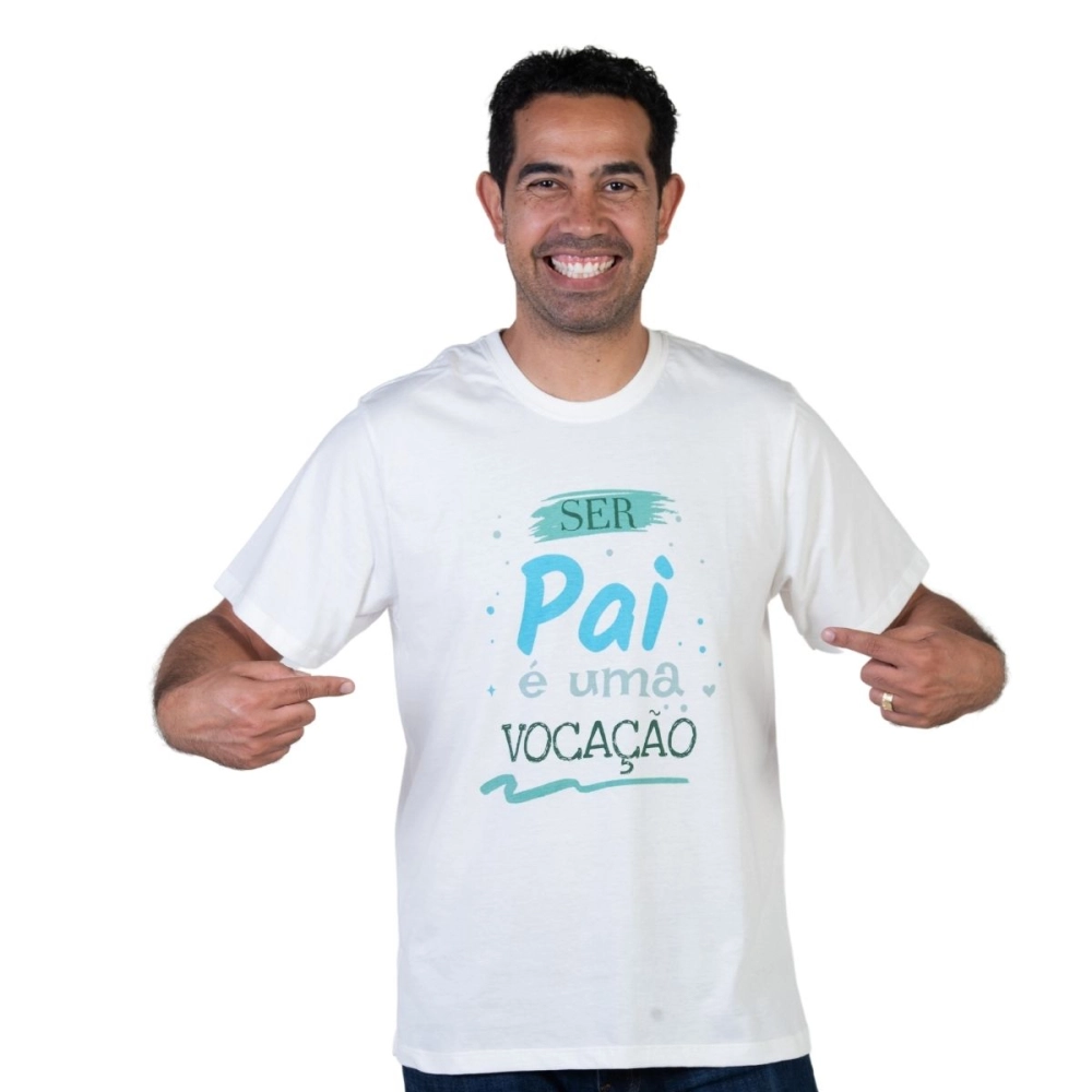 Camiseta Ser Pai é uma Vocação Camiseta Ser Pai é uma Vocação