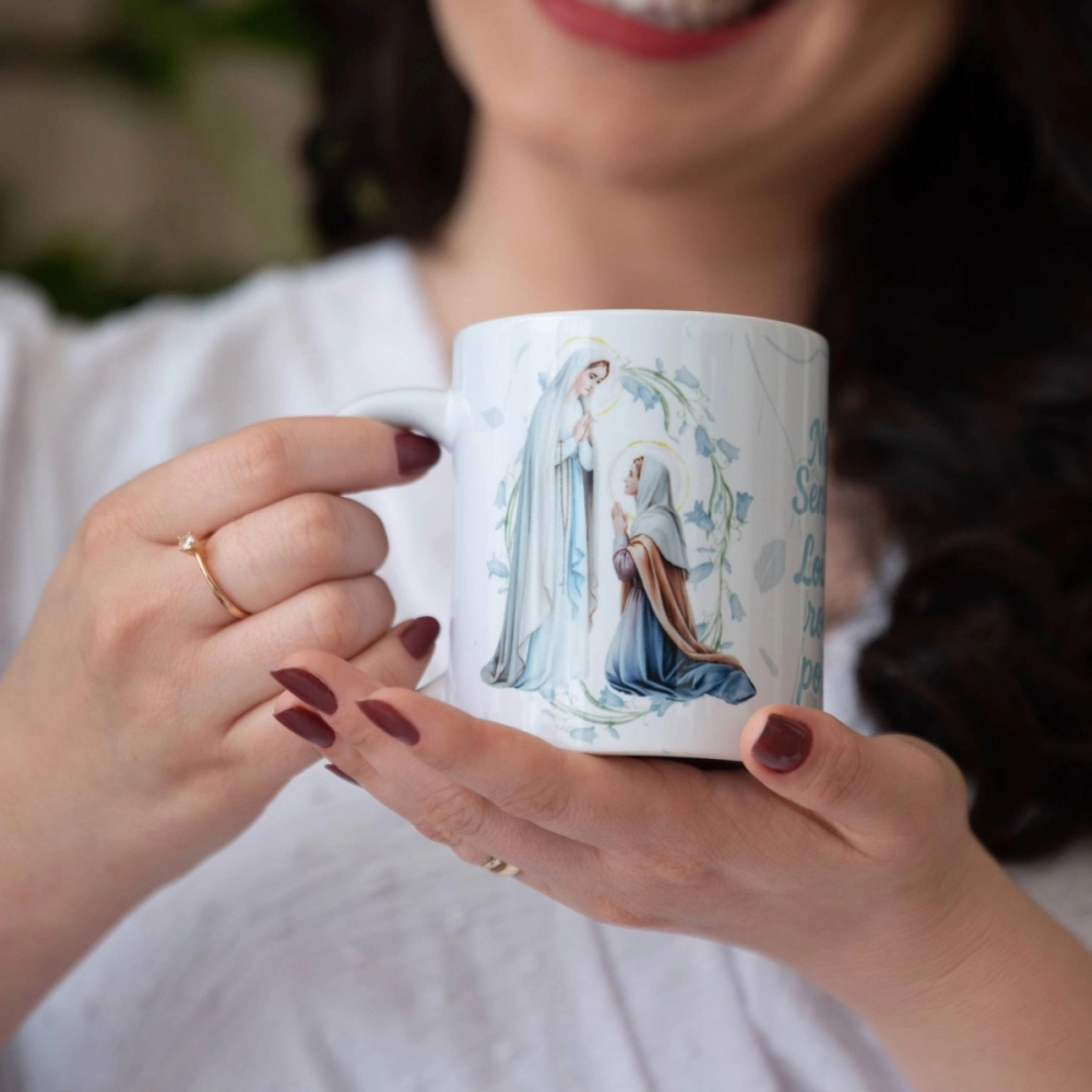 Caneca Nossa Senhora de Lourdes