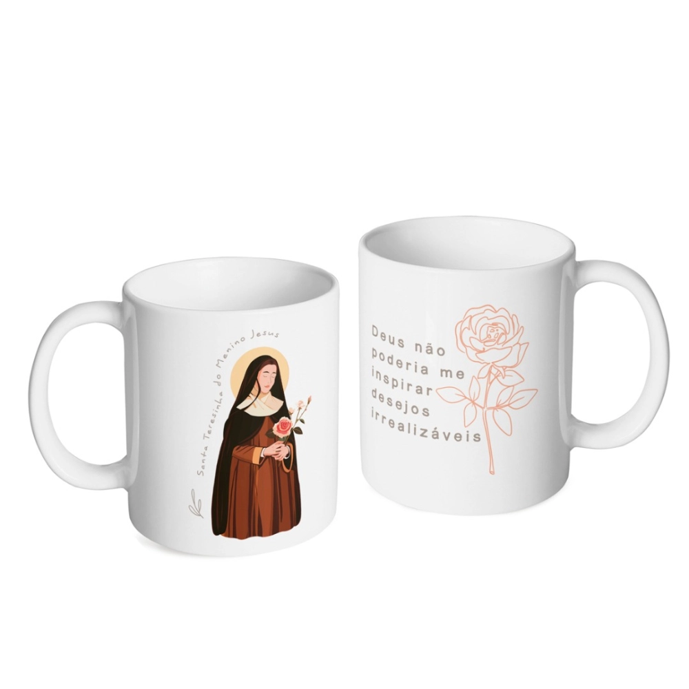 Caneca Santa Teresinha