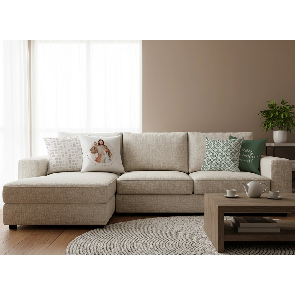 Capa de Almofada Jesus Misericordioso Capa de Almofada Jesus Misericordioso