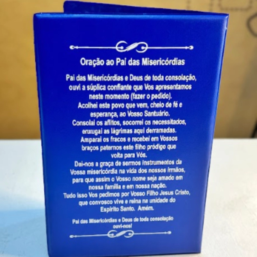 Capa de Liturgia Pai das Misericordias com Oração