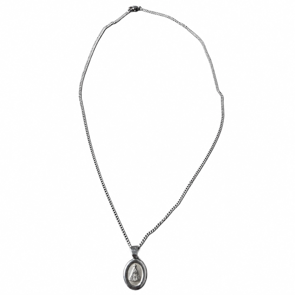 Corrente Pingente Nossa Senhora Aparecida - Inox Corrente Pingente Nossa Senhora Aparecida - Inox