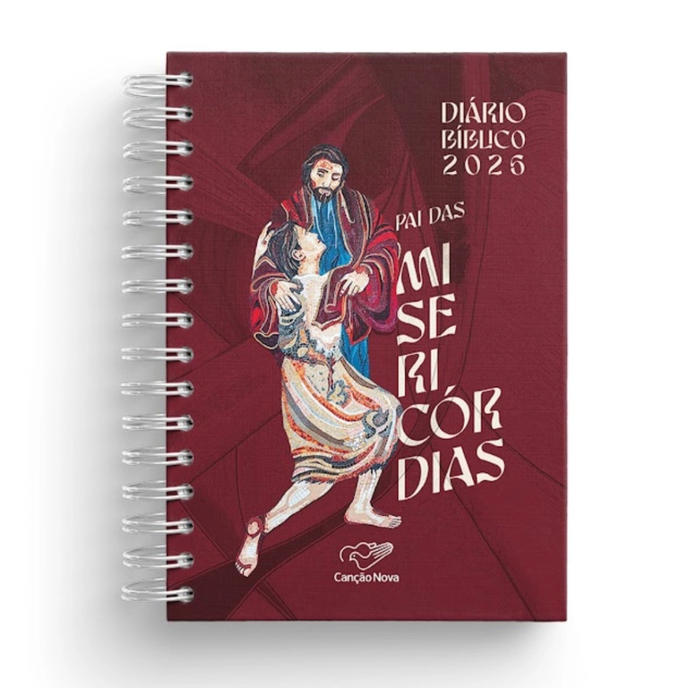 Diário Bíblico Capa Cristal Pai das Misericórdias Diário Bíblico Capa Cristal Pai das Misericórdias