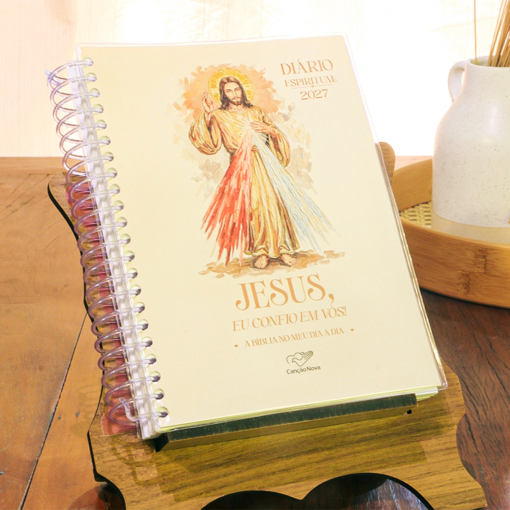 Diário Espiritual 2027 Jesus Misericordioso - A Bíblia no Meu Dia a Dia