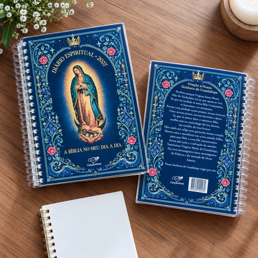 Diário Espiritual 2027 Nossa Senhora de Guadalupe - A Bíblia no Meu Dia a Dia Diário Espiritual 2027 Nossa Senhora de Guadalupe - A Bíblia no Meu Dia a Dia