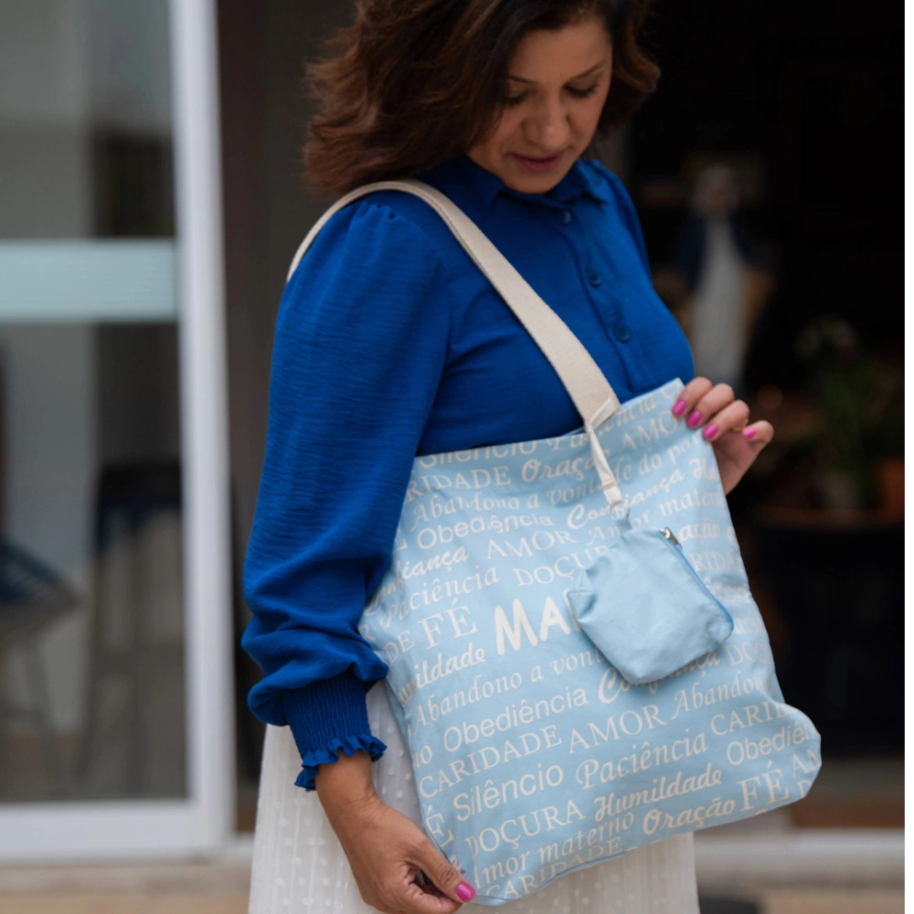 Ecobag Virtudes de Nossa Senhora Ecobag Virtudes de Nossa Senhora