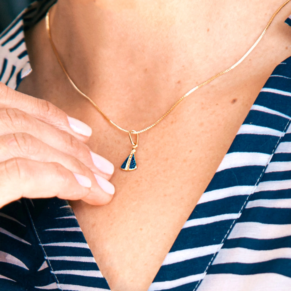 Gargantilha Nossa Senhora Aparecida - Semijoia Gargantilha Nossa Senhora Aparecida - Semijoia