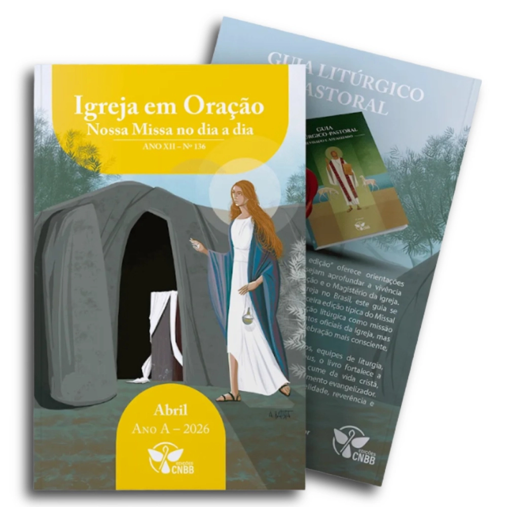 Igreja em Oração - Nossa Missa no Dia a Dia - Ano A - Abril 2026 Igreja em Oração - Nossa Missa no Dia a Dia - Ano A - Abril 2026