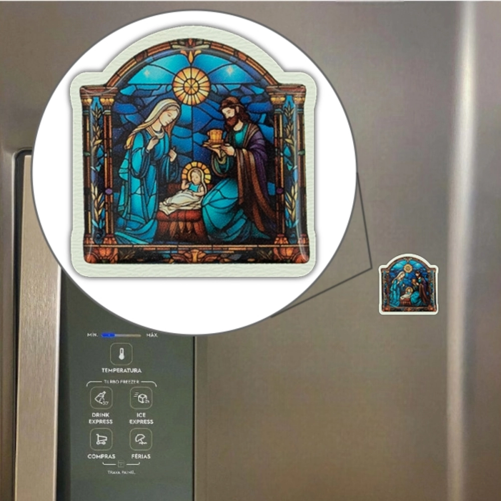 Imã de Geladeira Sagrada Família Imã de Geladeira Sagrada Família