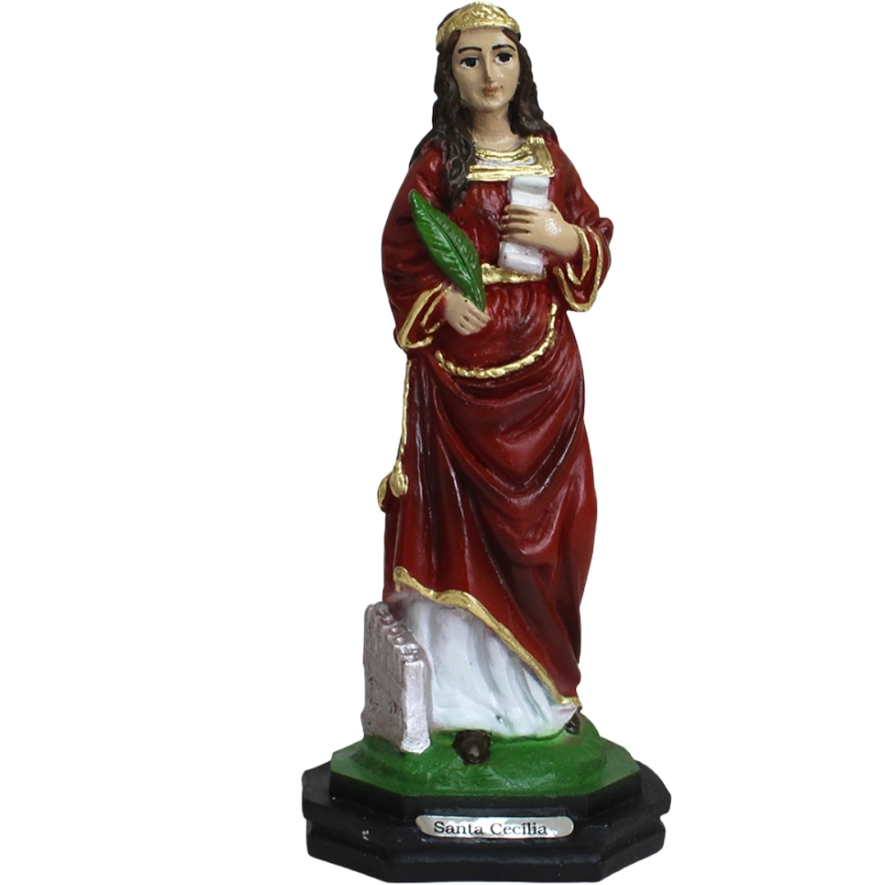 Imagem Santa Cecília - 20 cm Imagem Santa Cecília - 20 cm