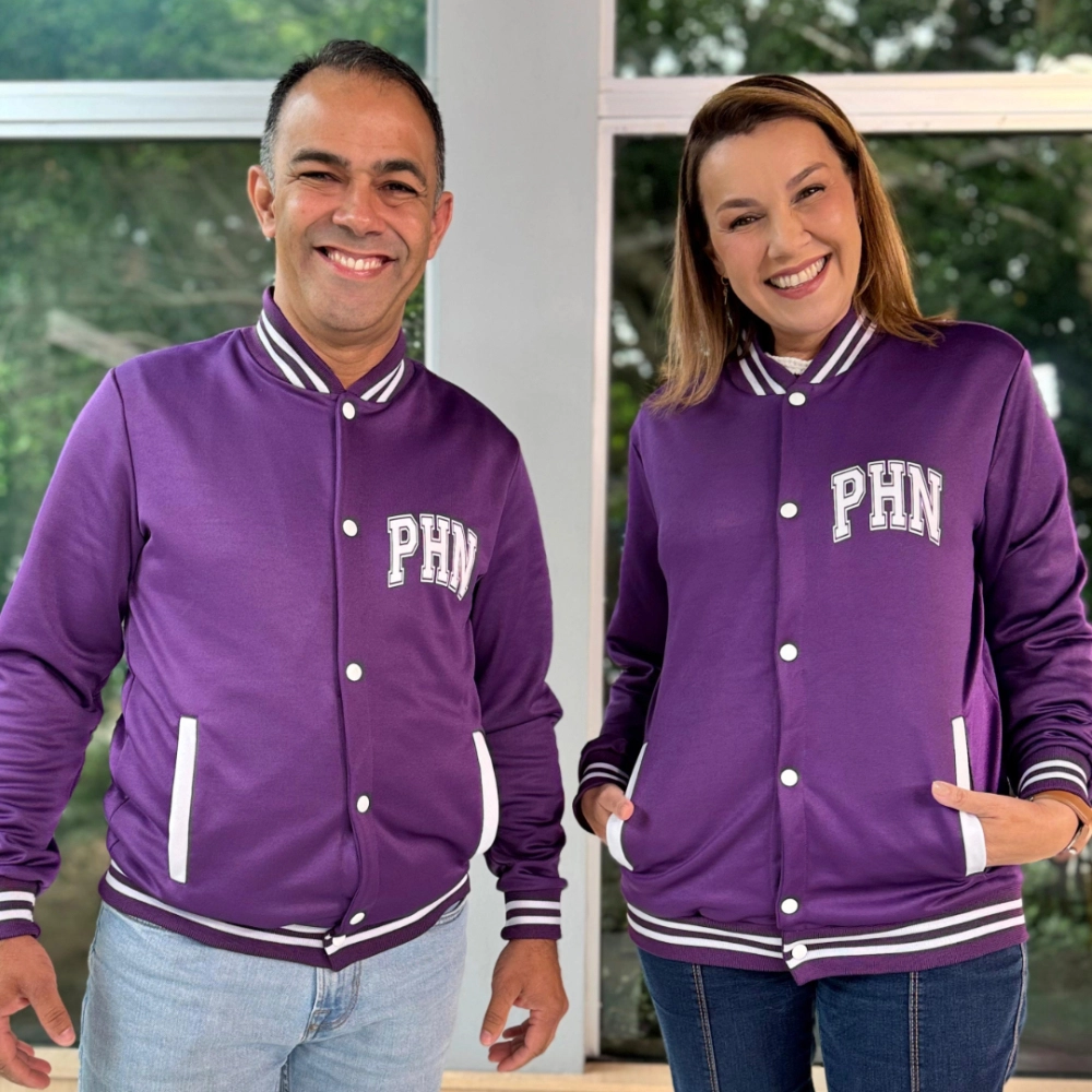 Jaqueta Unissex com Botão PHN Jaqueta Unissex com Botão PHN