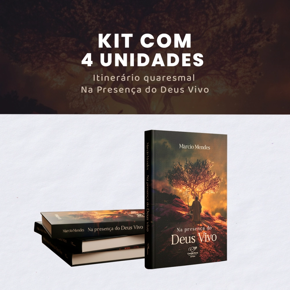 Kit Itinerário Quaresmal - com 4 Kit Itinerário Quaresmal - com 4