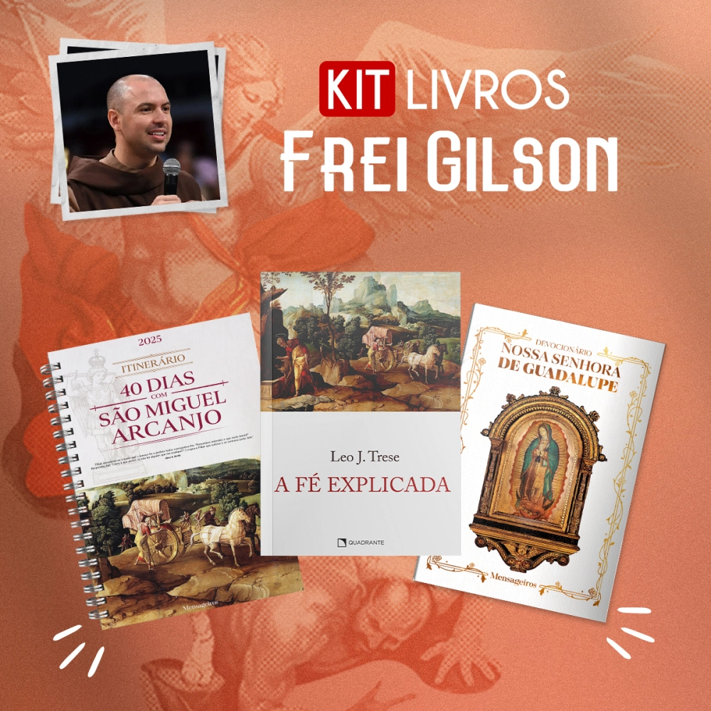 Kit Livros Frei Gilson - Com 3