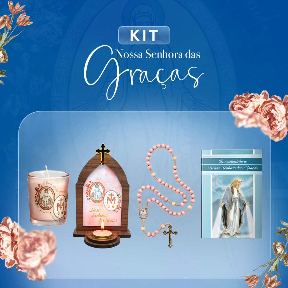 Kit Nossa Senhora das Graças Kit Nossa Senhora das Graças