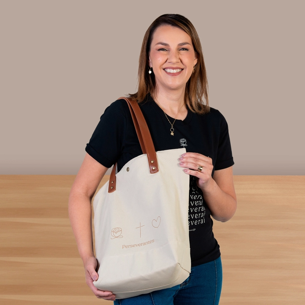 Kit Perseverantes - Bolsa + Garrafa Kit Perseverantes - Bolsa + Garrafa