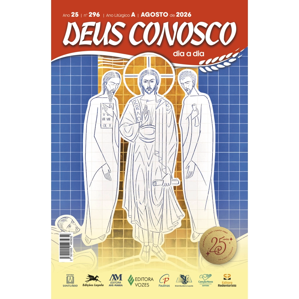 Liturgia Diária Deus Conosco (Letra Grande) - Agosto 2026 Liturgia Diária Deus Conosco (Letra Grande) - Agosto 2026