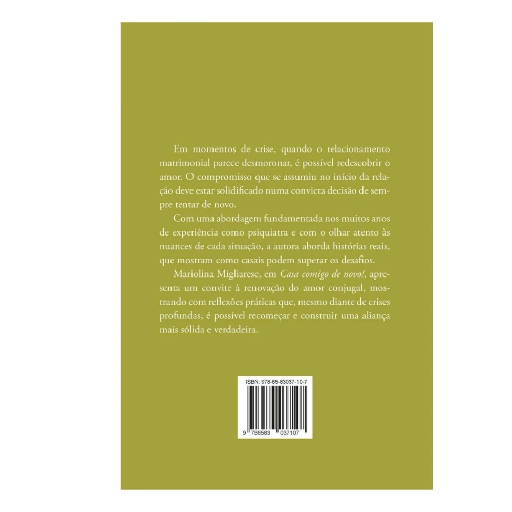 Livro Casa Comigo de Novo! Livro Casa Comigo de Novo!