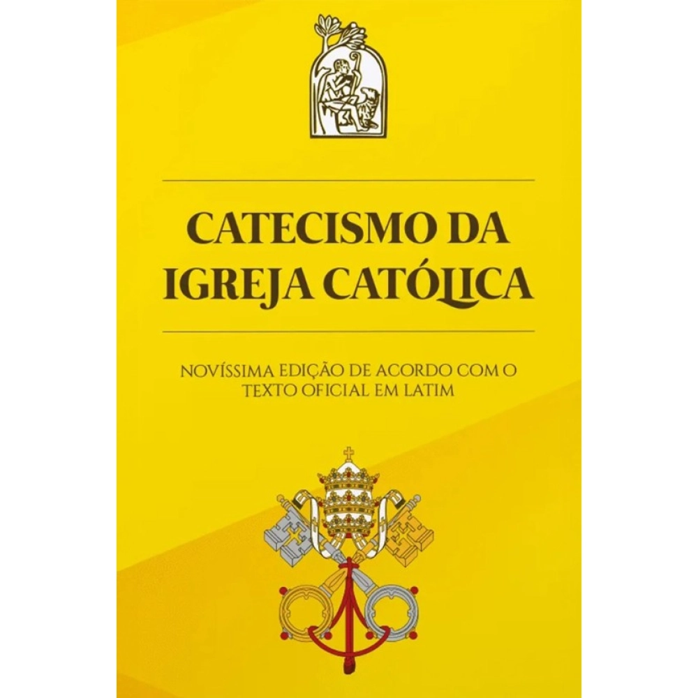 Livro Catecismo da Igreja Catolica - Grande - Com Capa Cristal Livro Catecismo da Igreja Catolica - Grande - Com Capa Cristal