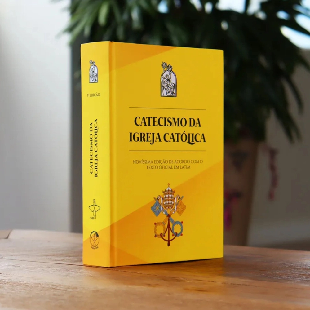 Livro Catecismo da Igreja Católica - Grande - Edição Luxo Livro Catecismo da Igreja Católica - Grande - Edição Luxo