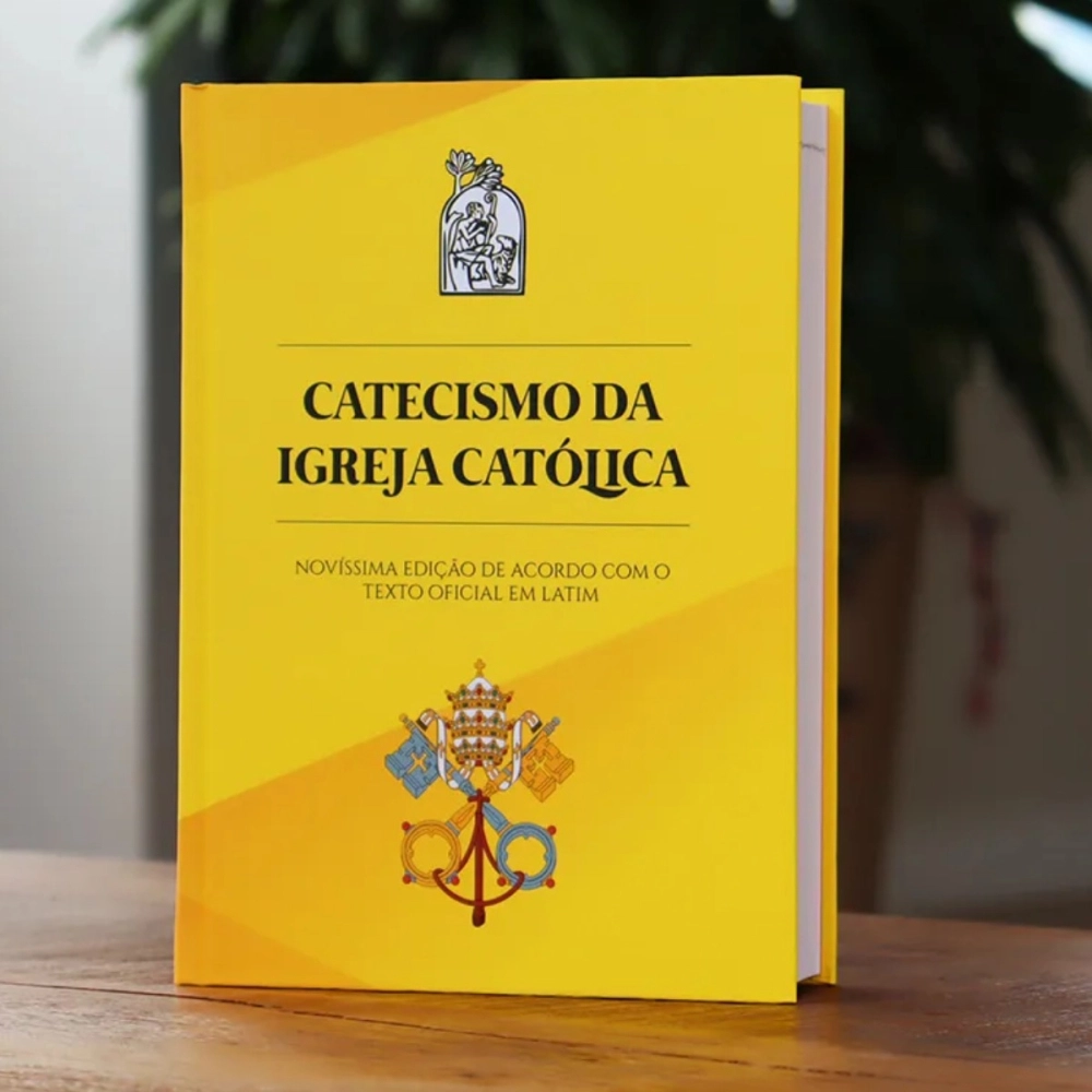 Livro Catecismo da Igreja Católica - Grande - Edição Luxo Livro Catecismo da Igreja Católica - Grande - Edição Luxo