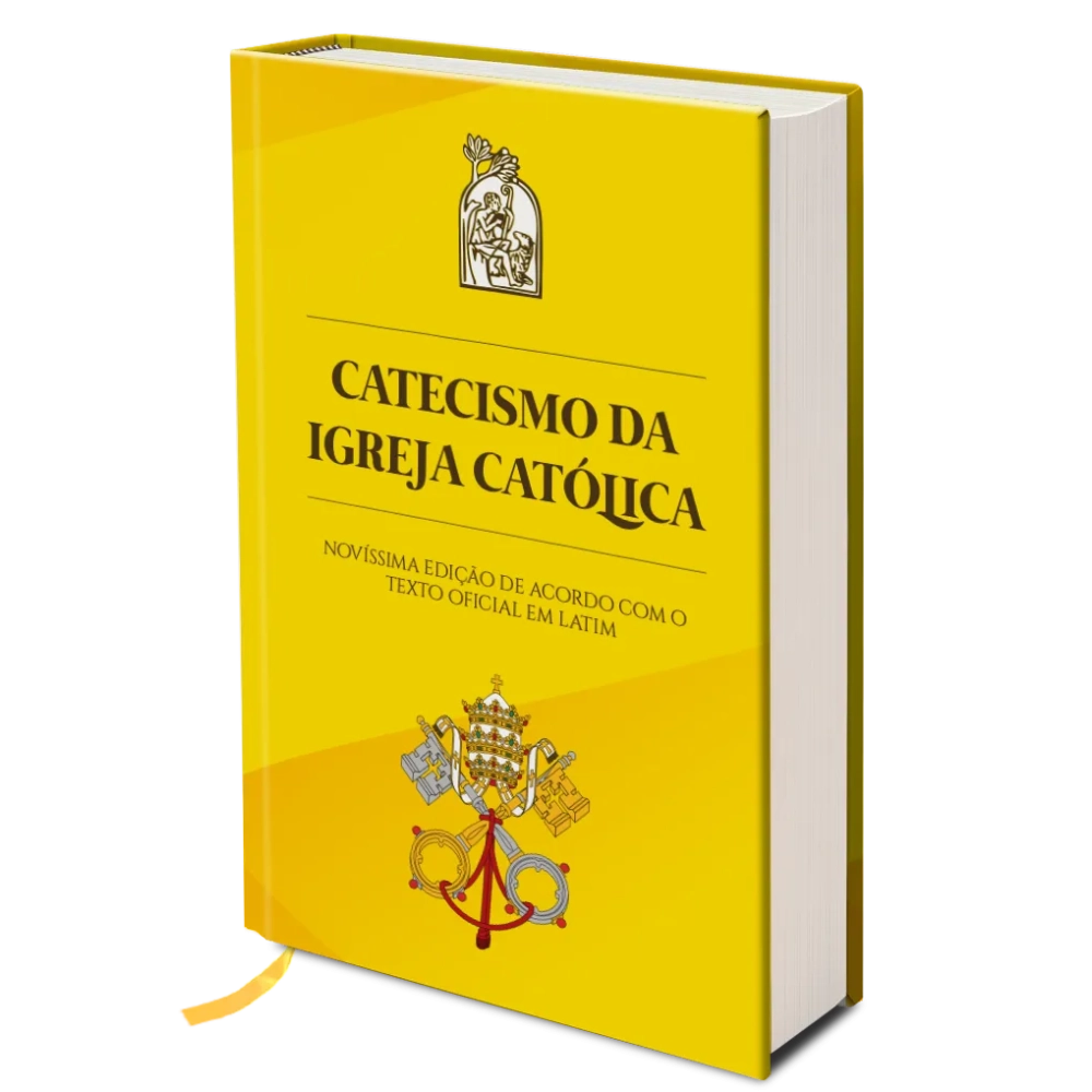 Livro Catecismo da Igreja Católica - Pequeno - Edição Luxo