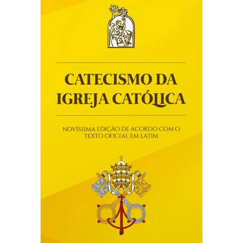 Livro Catecismo da Igreja Católica - Pequeno - Edição Luxo