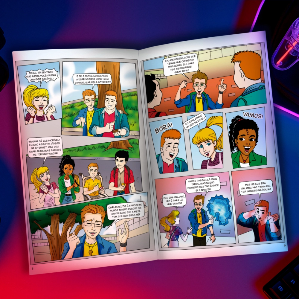 Livro Clube do Jonas em: Carlo Acutis - O Apóstolo da Internet Livro Clube do Jonas em: Carlo Acutis - O Apóstolo da Internet