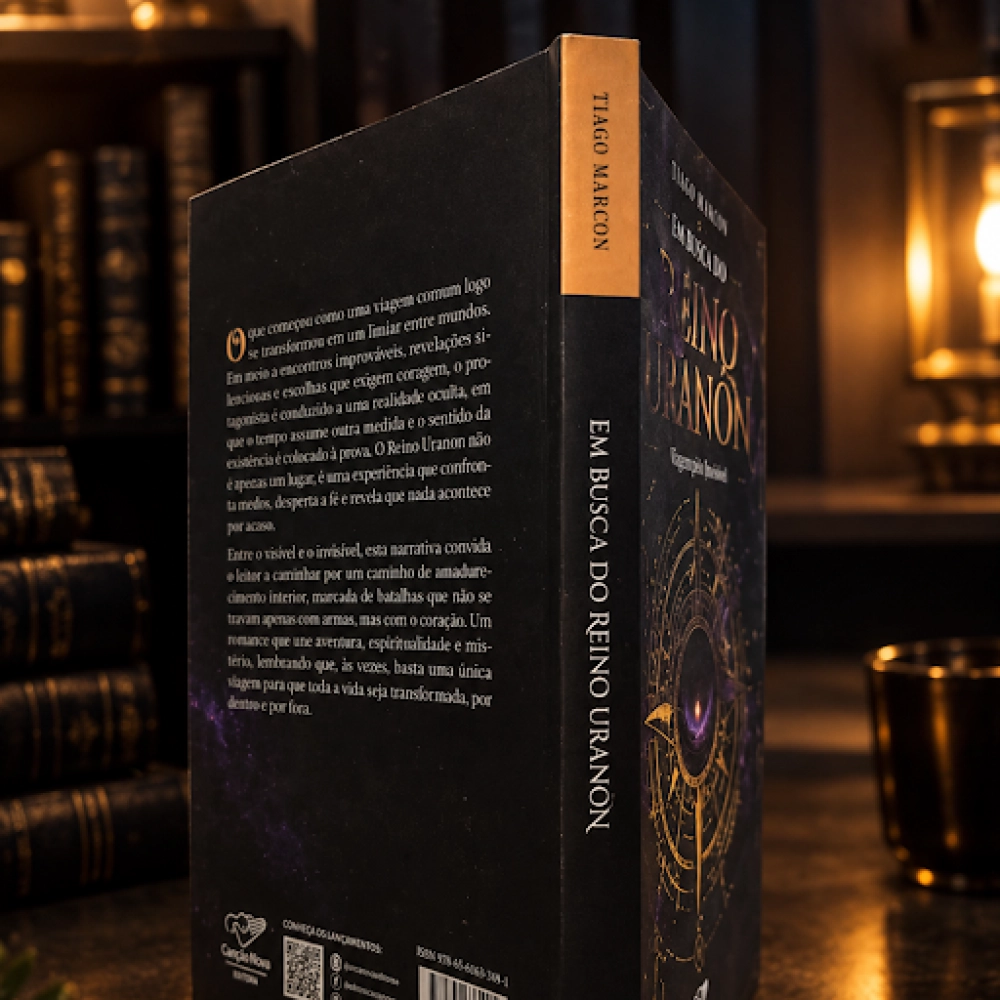 Livro Em Busca do Reino De Uranón - Reedição