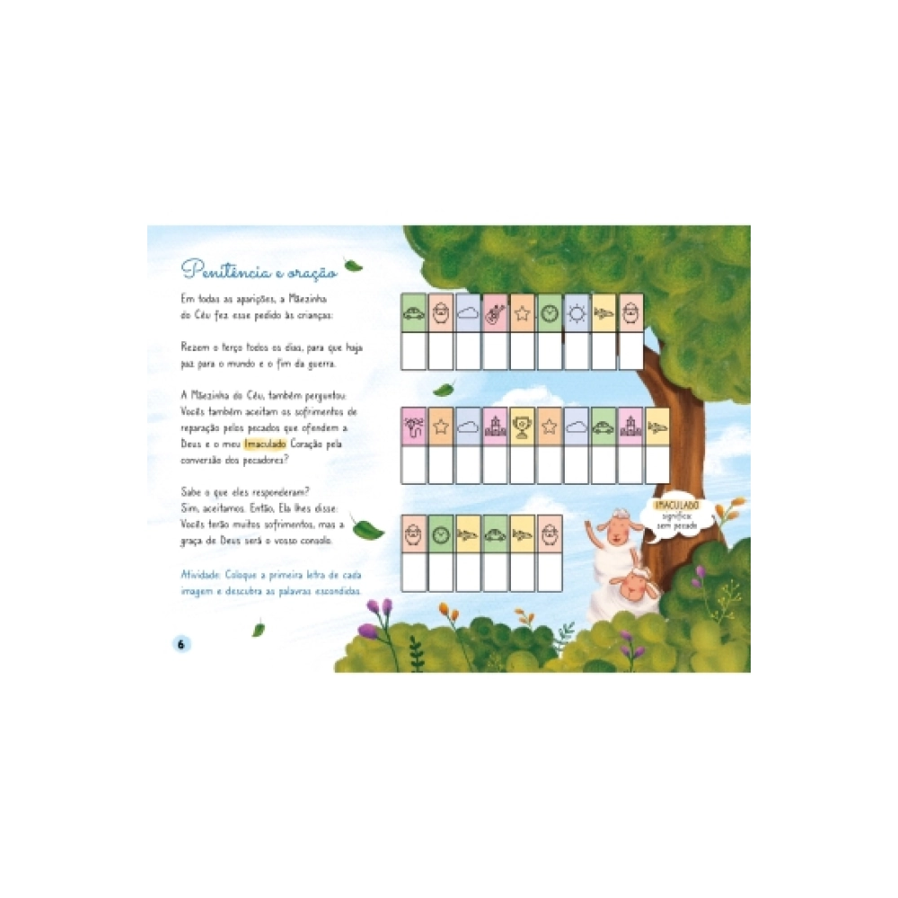 Livro Histórias de Nossa Senhora - com Atividades Livro Histórias de Nossa Senhora - com Atividades