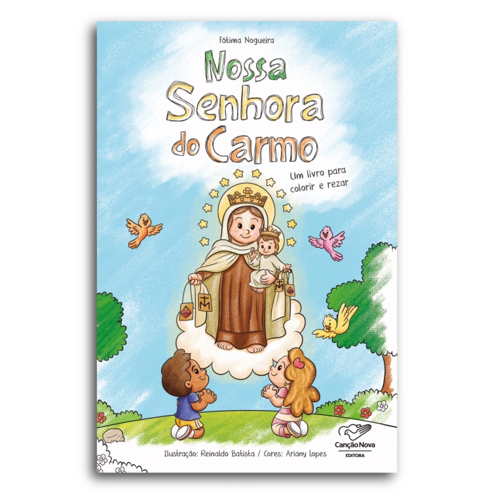 Livro Nossa Senhora do Carmo: Um Livro para Colorir e Rezar