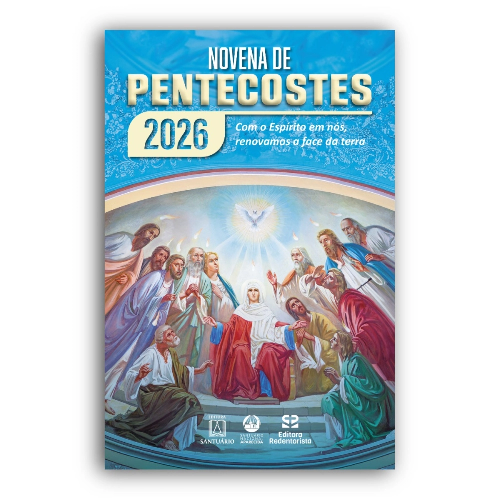 Livro Novena de Pentecostes - 2026 (Pacote Com 5 Unidades)