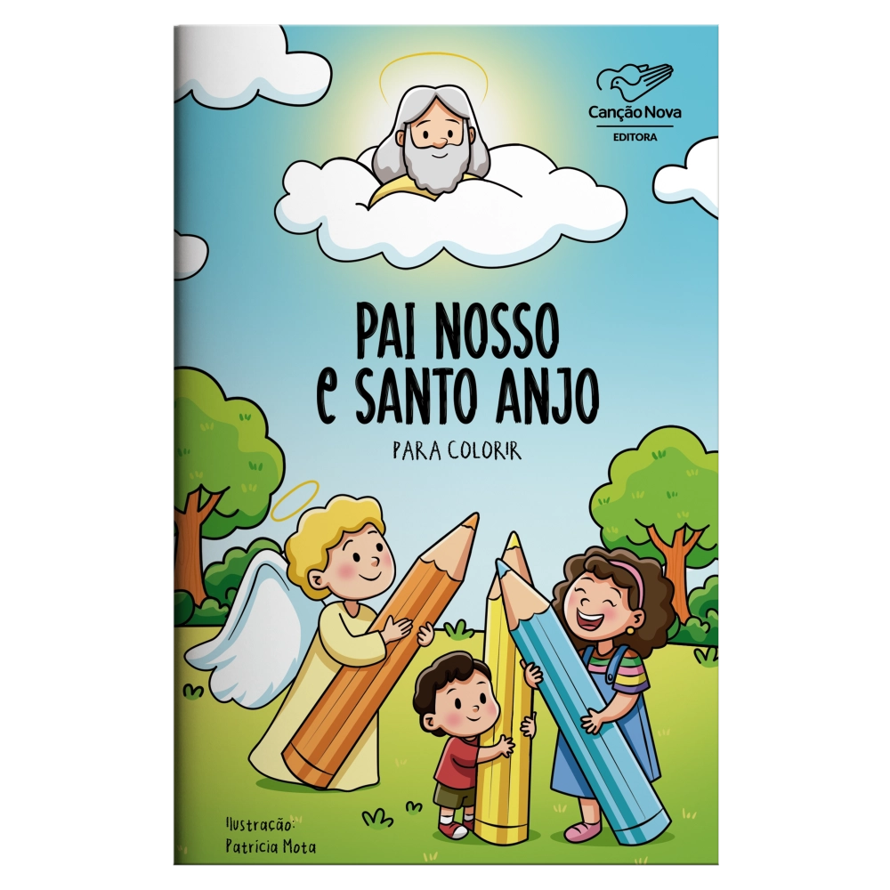 Livro Pai Nosso e Santo Anjo para Colorir Livro Pai Nosso e Santo Anjo para Colorir