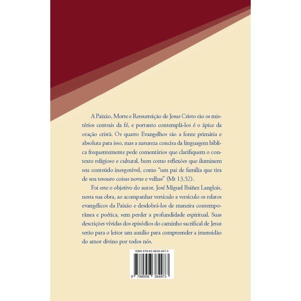 Livro Paixão de Cristo