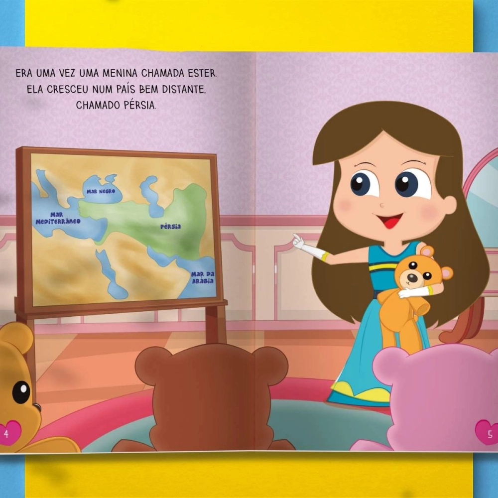 Livro Princesas da Bíblia: Ester, A Princesa Corajosa Livro Princesas da Bíblia: Ester, A Princesa Corajosa