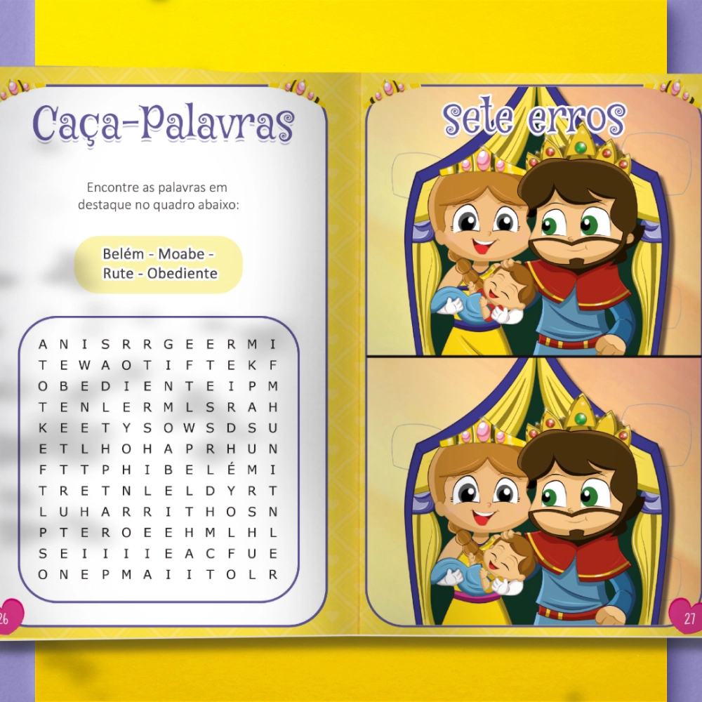 Livro Princesas da Bíblia: Rute, a Princesa Obediente