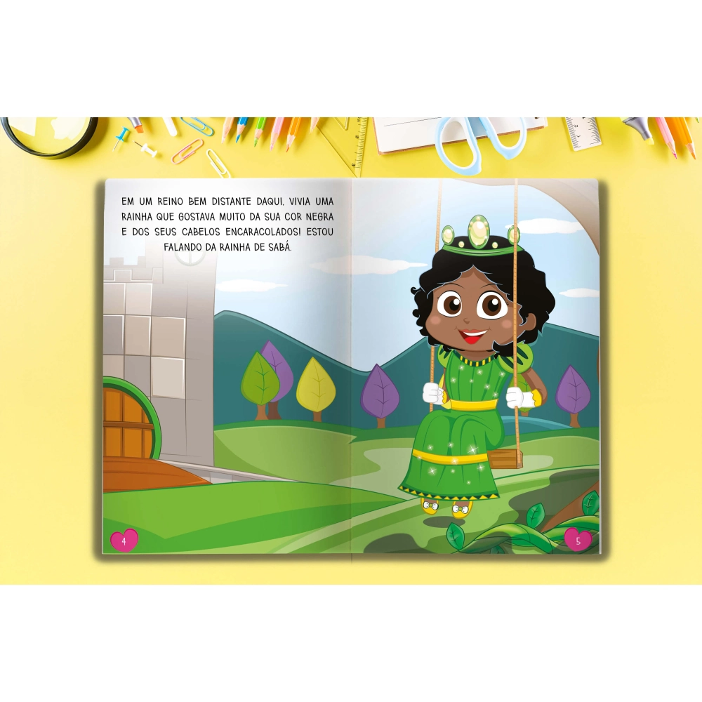 Livro Princesas da Bíblia: Sabá, a Princesa Alegre Livro Princesas da Bíblia: Sabá, a Princesa Alegre